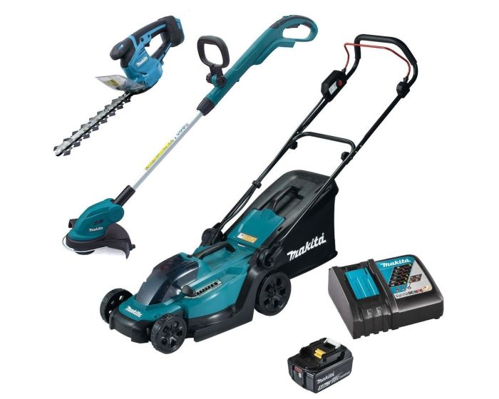 Makita DLM330RT 18v LXT Lawn Mower 33cm 1x5ah Battery DUR181Z