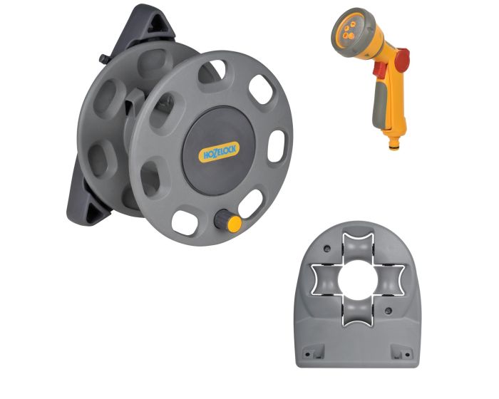 Hozelock Wall Mounted Reel For Hose 30m • Prices », 43% OFF