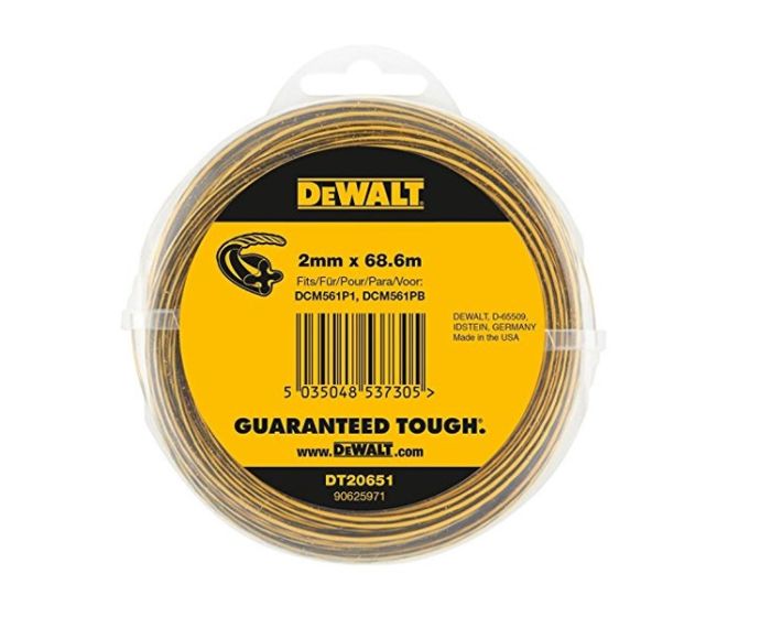 Dewalt DT20651 QZ Line Trimmer Wire 2mm 68.6m Dewalt DCM561