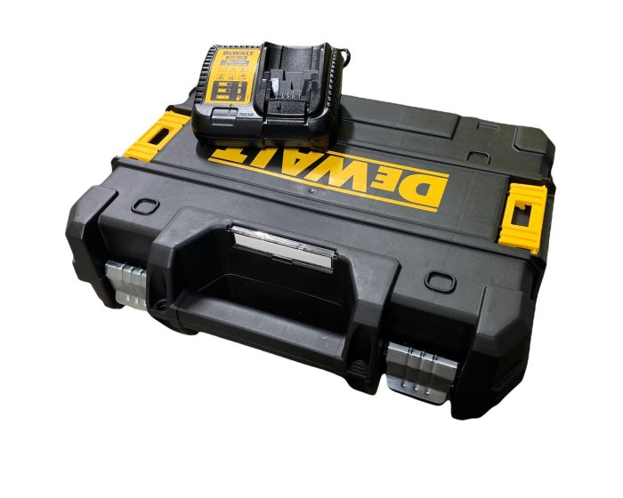 DeWalt DCB115 Lithium 18v XR Fast 30 Min Battery Charger + Tstak Drill Case  Buyaparcel