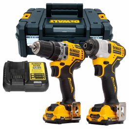 Dewalt DCK2110L2 XR 12v Brushless Sub Compact Twin Pack - 2 x 3.0Ah Li ...