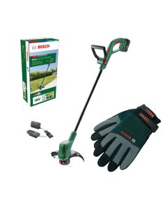 Bosch EasyGrassCut 18V-230 Cordless Line Grass Trimmer 18v 1x 2.0Ah Bat & Gloves