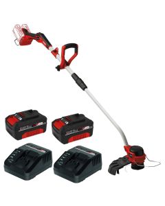 Einhell GP-CT 36/35 Li Brushless Twin 18v 36v Cordless Grass Trimmer 350mm 2x4ah
