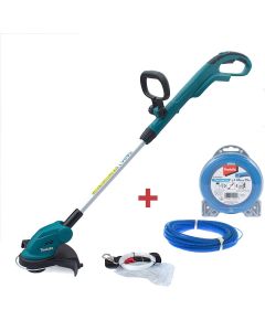 Makita DUR181Z LXT 18v Cordless Grass Line Trimmer Strimmer + Low Noise 15m Line