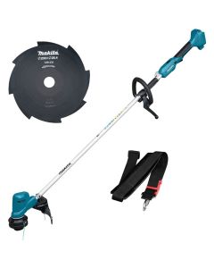 Makita DUR194ZX3 LXT 18v Cordless Grass Line Trimmer Brushcutter + Metal Blade