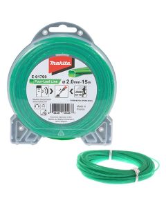 Makita E-01769 Brush Cutter Grass Trimmer Nylon Line 15m Low Noise 2.0mm DUR181Z