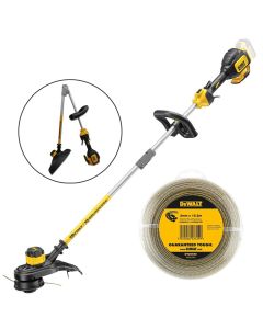 Dewalt DCM561PBS 18v XR Cordless Brushless Grass Trimmer Split Shaft + 15m Line