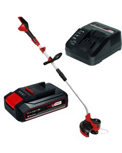Einhell Power X-Change PXC 18V Cordless Grass Trimmer Strimmer 33cm + 2.5AH Kit 