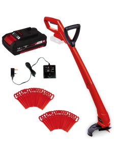 Einhell 18v Cordless Strimmer Lawn Line Trimmer 24cm GC-CT 18/24 Li P +40 Blades