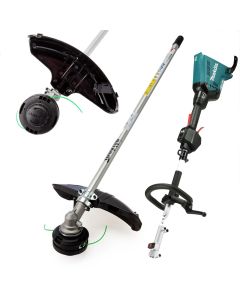 Makita DUX60Z Brushless 18v / 36v Split Shaft Multi Tool + Trimmer Brush Cutter