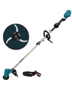 Makita DUR191LZX3 Brushless 18v Cordless Grass Line Trimmer + Brushcutter Blade
