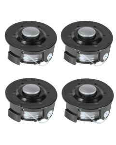 4 x Makita Grass Trimmer Spool 6m Line Metal Bump Head DUR181Z DUR193Z DUR180 