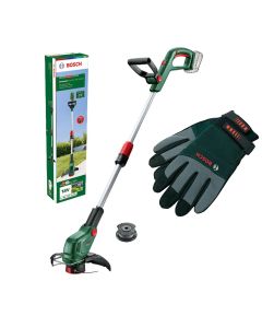 Bosch UniversalGrassCut 18V-26-500 18v Cordless Grass Line Trimmer Bare & Gloves