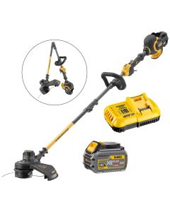 Dewalt DCM5713T1 54v XR Flexvolt Cordless Grass Trimmer Cutter Split Shaft - 6ah