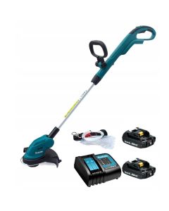 Makita DUR181 LXT 18v Cordless Line Trimmer Strimmer 2 x 2.0Ah Batteries Charger