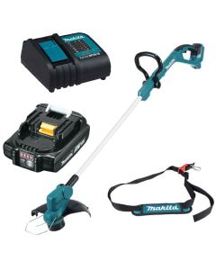 Makita DUR193 LXT 18v Cordless Garden Grass Line Trimmer Strimmer +2.0ah Battery