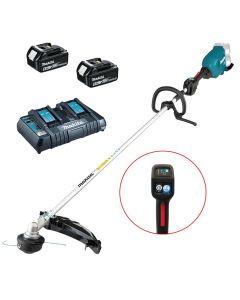 Makita DUR369LZ Twin LXT 18v 36v Li Brushless Brush Cutter Strimmer 43cm 2x6Ah