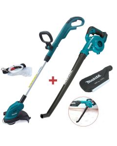 Makita DUR181Z LXT 18v LXT Cordless Grass Line Trimmer Strimmer + Blower Vacuum
