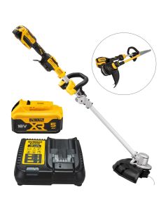 Dewalt DCMST561P1 18V XR Brushless Grass Line Trimmer Split Shaft 1 x 5.0Ah