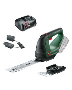 Bosch 18V Grass Shear Hedge Cutter Pruner AdvancedShear + 1.5AH Battery kit 