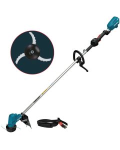 Makita Brushless 18v Cordless Grass Line Trimmer DUR190LZX9 + Brushcutter Blade