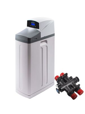 Monarch SE-14 Plumbsoft Electric Water Softener + Installation Kit - 1-8 Family