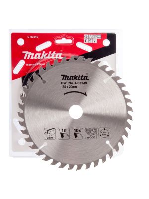 Makita D 03349 Circular Saw Blade 165 X 20 40 Teeth Suits DSS611 DSS610 DHS680 Buyaparcel