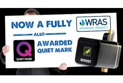 Salamander’s Homeboost Pump Is Awarded Coveted Quiet Mark!