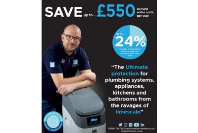 Monarch Water Softeners - Save up to £550 on hard water costs per year