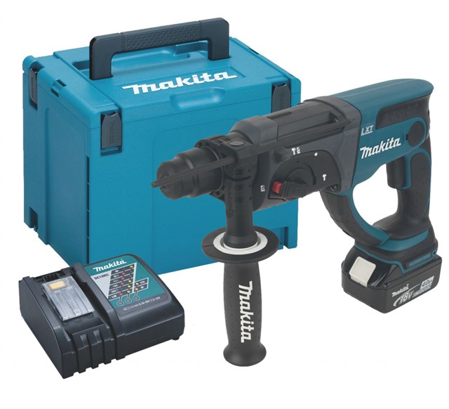 Makita DHR202RM1J 18V SDS Plus LXT Rotary Hammer Drill 1 x 4.0Ah
