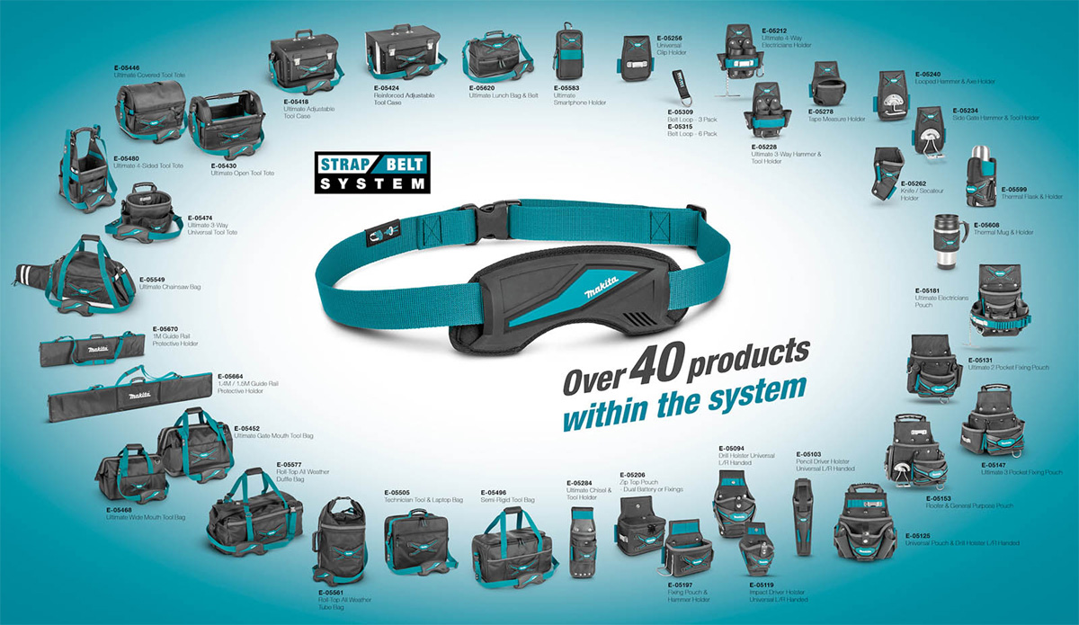 Makita Belt and Pouch System