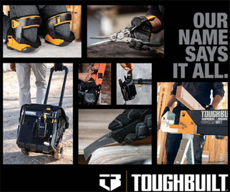Toughbuilt Product Range