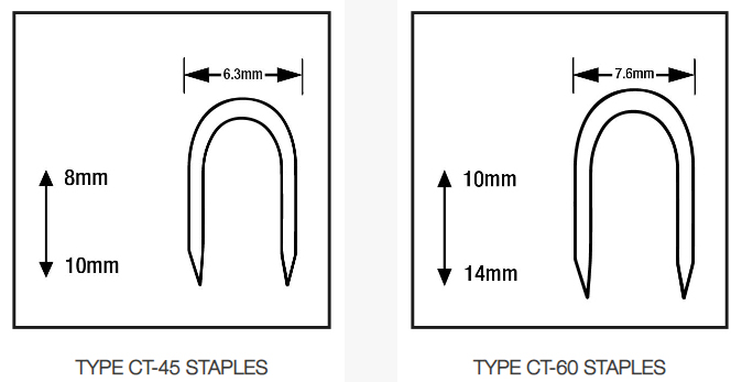 CT-45 CT-60 Staples